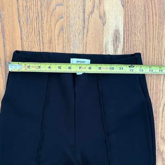 SPANX Black Ponte Micro Flare Women's Pants - Picture 5 of 9